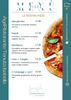 Menu delle pizze